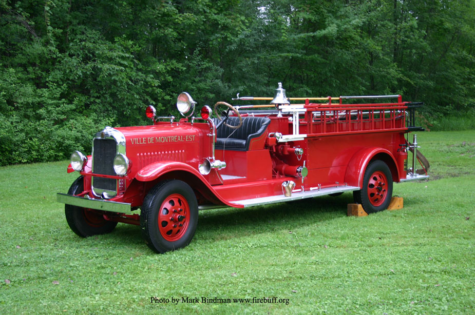 Antique fire apparatus (PAM 1931 ALF)